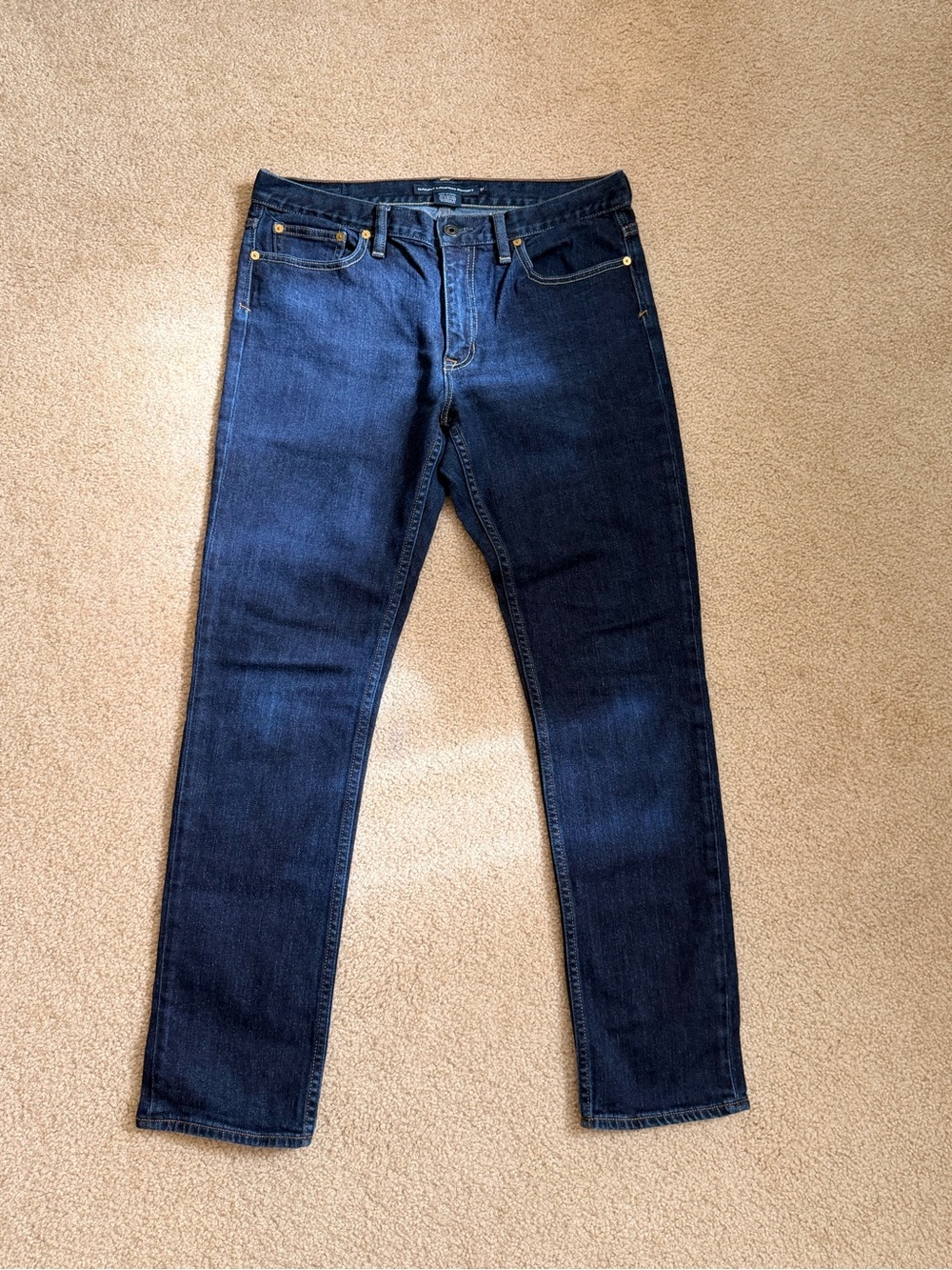 Ralph Lauren- Women Dark Blue Slim Straight Jeans